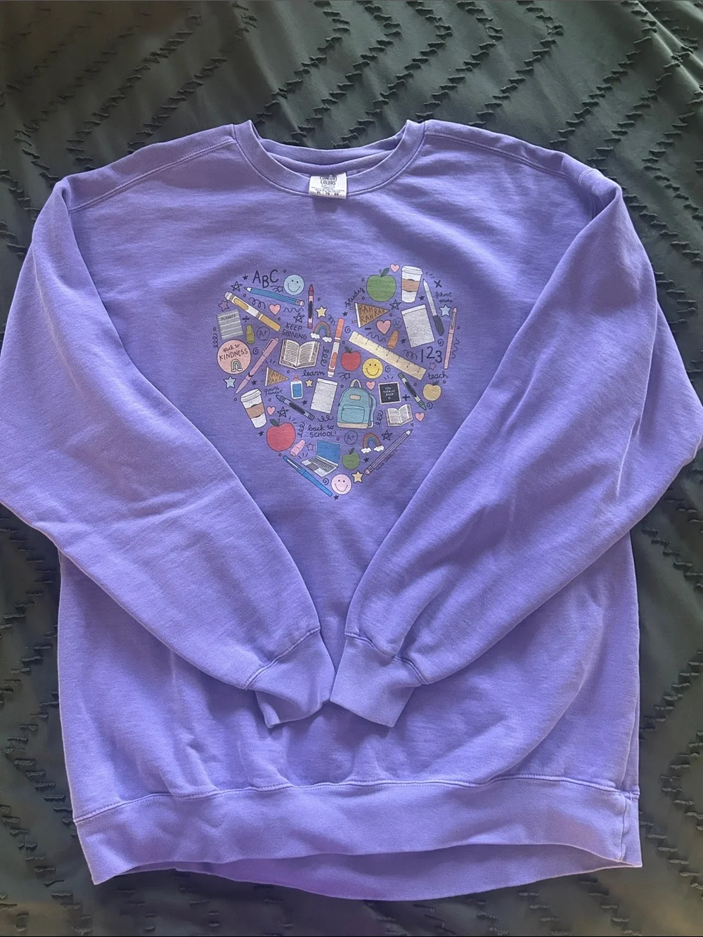 Callie Danielle Teacher Crewneck Sweatshirt - Picture 1 of 1